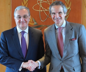 Armenian Foreign Minister and International Atomic Energy Agency Head Discuss Nuclear Security