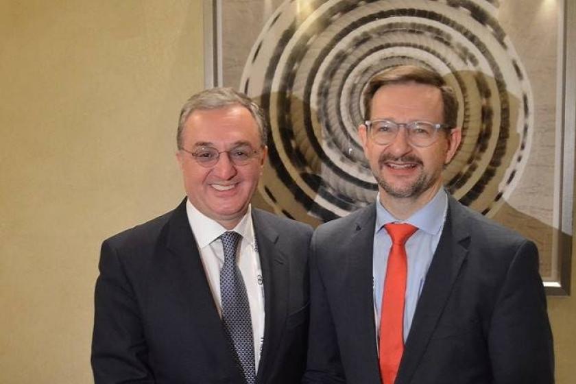 Armenian Foreign Minister and OSCE Secretary General Discuss Karabakh Conflict