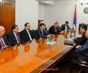 Գ. Մարտիրոսյանն ընդունել է Հայաստանի բարձր տեխնոլոգիական արդյունաբերության նախարարի գլխավորած պատվիրակությանը