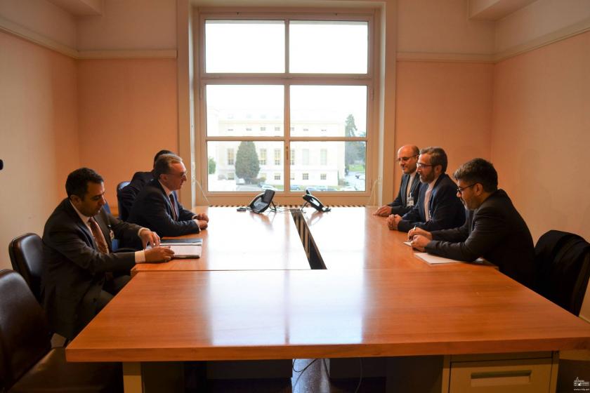 Armenian Foreign Minister and Iran's Ali Bagheri Meet in Geneva