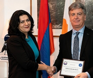 Արցախի ԱԳ նախարարի տեղակալ Արմինե Ալեքսանյանն աշխատանքային այցով գտնվում է Կիպրոսի Հանրապետությունում