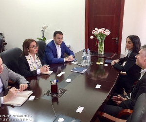 Armenian Deputy Justice Minister Receives Asian Development Bank Delegation