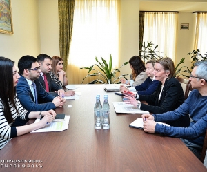 Արդարադատության նախարարն ընդունել է ՄԱԿ-ի Փախստականների գերագույն հանձնակատարի հայաստանյան գրասենյակի ներկայացուցչին