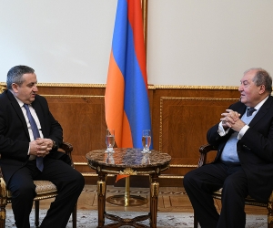Armenian President and Head of Food Safety Inspectorate Discuss Need for Increased Monitoring