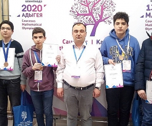 Junior Math Wizes from Armenia Win Medals at 5th Caucasian Mathematical Olympiad