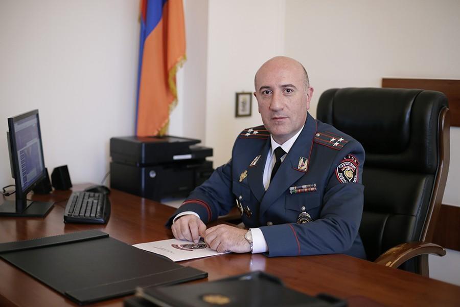 Arman Sargsyan Appointed Armenia's Chief of Police