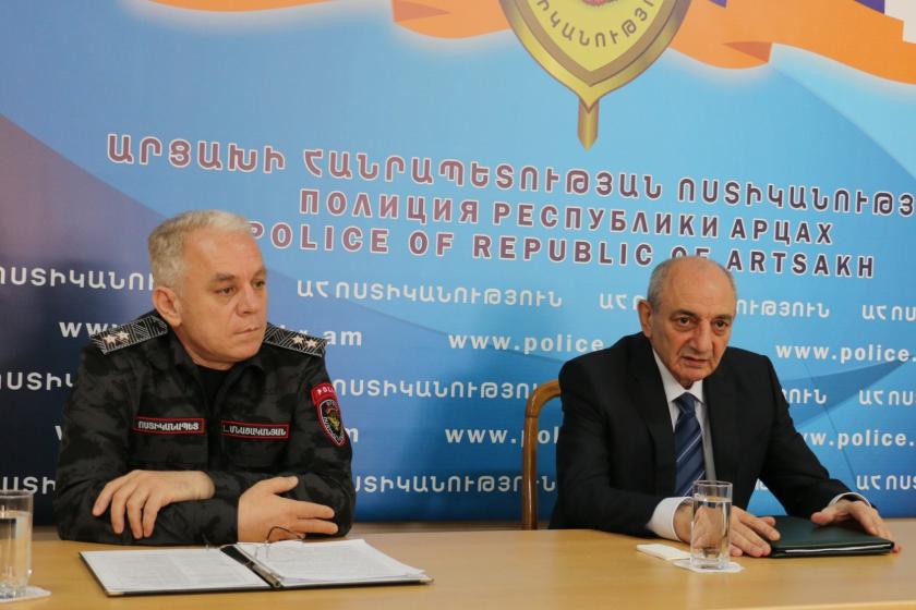 Բակո Սահակյանը ոստիկանությունում վարել է աշխատանքային խորհրդակցություն