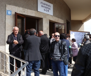 Կուտակումներ Արցախի ընտրատեղամասերից մեկում
