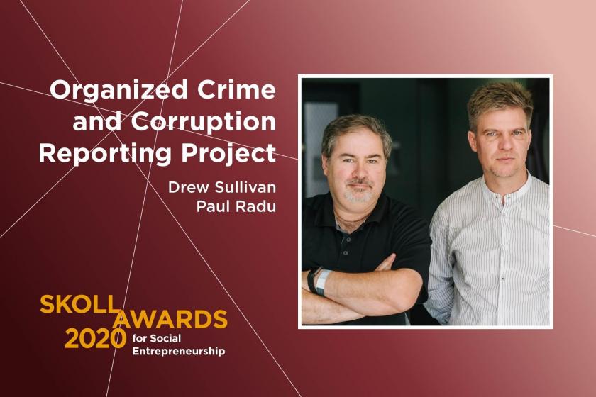 Skoll Award Marks Major Investment to Scale OCCRP's Impact