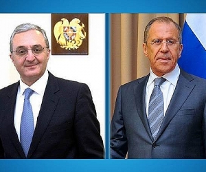 Armenian, Russian Foreign Ministers Discuss Steps to Halt Coronavirus Spread