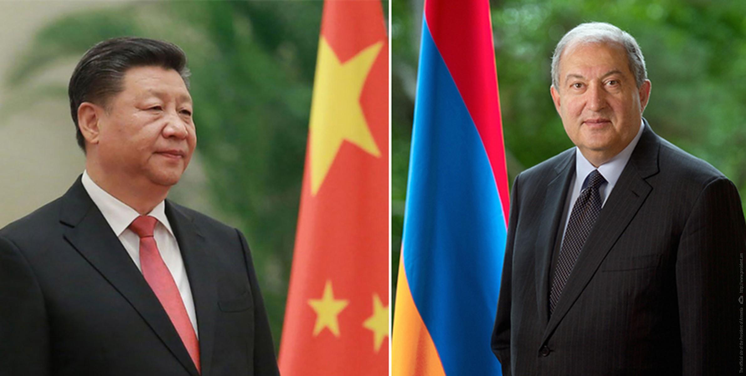 Chinese President Responds to Sarkissian: China Ready to Provide Further Coronavirus Assistance