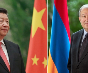 Chinese President Responds to Sarkissian: China Ready to Provide Further Coronavirus Assistance