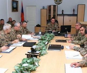 Անցկացվել է ռազմական խորհրդի նիստ