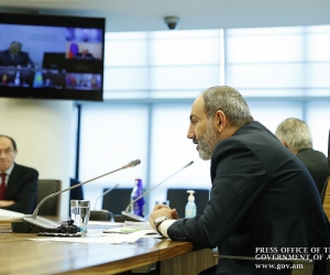 Վարչապետ Նիկոլ Փաշինյանը մասնակցել է Եվրասիական միջկառավարական խորհրդի տեսակոնֆերանսին