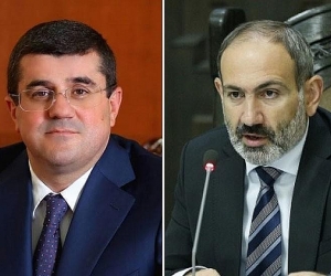 Pashinyan and Newly Elected Artsakh President Meet in Yerevan