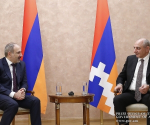 Նիկոլ Փաշինյանը հանդիպել է Արցախի նախագահ Բակո Սահակյանին