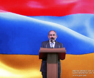 Премьер-министр и госпожа Анна Акопян присутствовали на церемонии инаугурации Араика Арутюняна