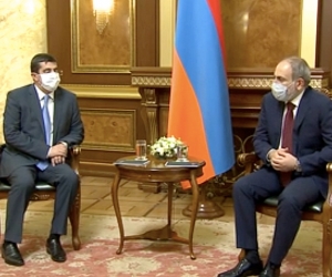 Տեղի է ունեցել Արցախի նախագահի եւ Հայաստանի վարչապետի առաջին պաշտոնական հանդիպումը
