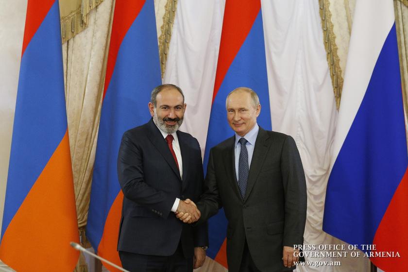 Pashinyan and Putin Discuss June 24 Great Patriotic War Ceremony in Moscow