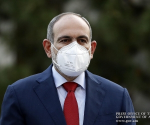 Pashinyan Claims that He and Others at Shushi Inauguration Party Followed Social Distancing Rules