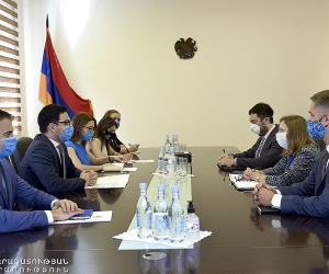 Armenian Justice Minister and U.S. Ambassador Discuss Police Reform