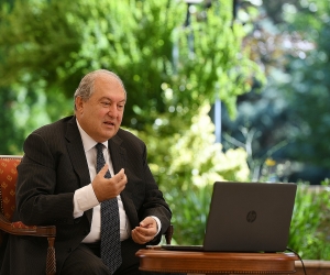 Նախագահ Արմեն Սարգսյանը տեսակապի միջոցով մասնակցել է Horasis միջազգային հեղինակավոր համաժողովին