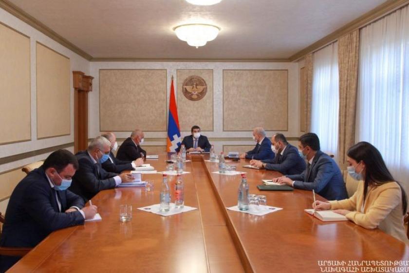 Նախագահի մոտ քննարկվել է Արցախի ներդրումային հիմնադրամի գործունեության ռազմավարությունը