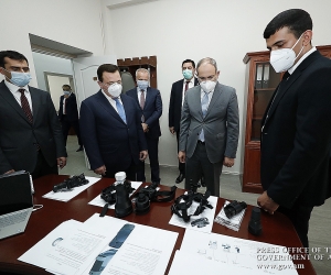 Pashinyan Tours Kalashnikov Assault Rifle Plant