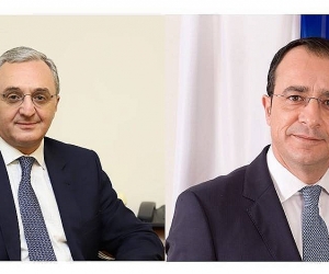 Armenian, Cypriot Foreign Ministers Discuss Recent Fighting Along Azerbaijani Border