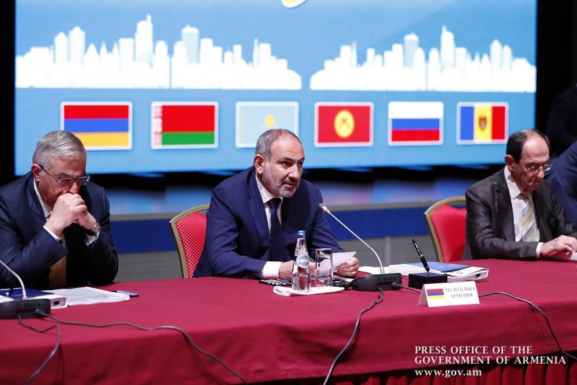 Pashinyan in Minsk: Azerbaijan Cannot Force Armenia to Make Unjustified Unilateral Concessions on Karabakh