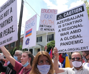 AYF Leads Washington DC Protest Against Azerbaijani Aggression