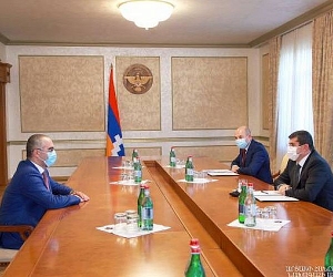 Արայիկ Հարությունյանն ընդունել է ՀՀ պետական եկամուտների կոմիտեի նախագահ Էդվարդ Հովհաննիսյանին