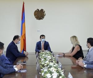 Հակոբ Արշակյանը ներկայացրել է բարձր տեխնոլոգիաների նախարարի նորանշանակ տեղակալին