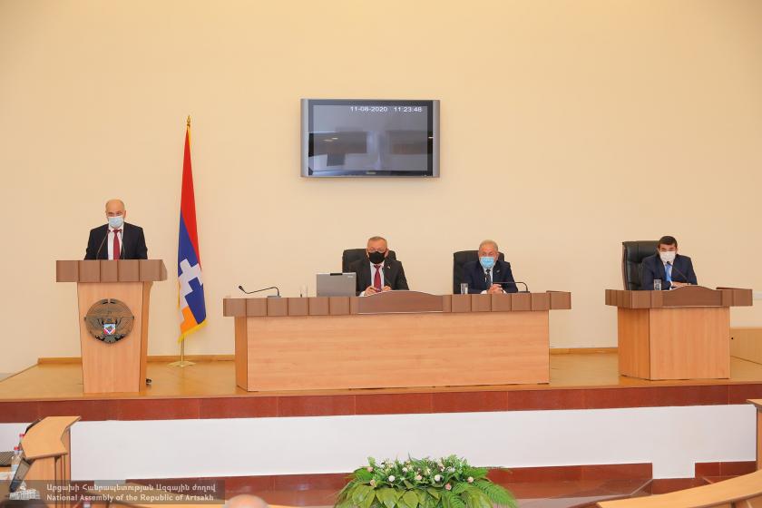 Արցախում Ազգային ժողովի արտահերթ նստաշրջան է գումարվել