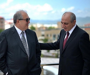 Armenian President Sends Birthday Greetings to Artsakh President