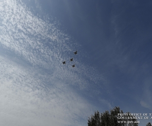 Armenian Air Force Marks 29th Independence Anniversary
