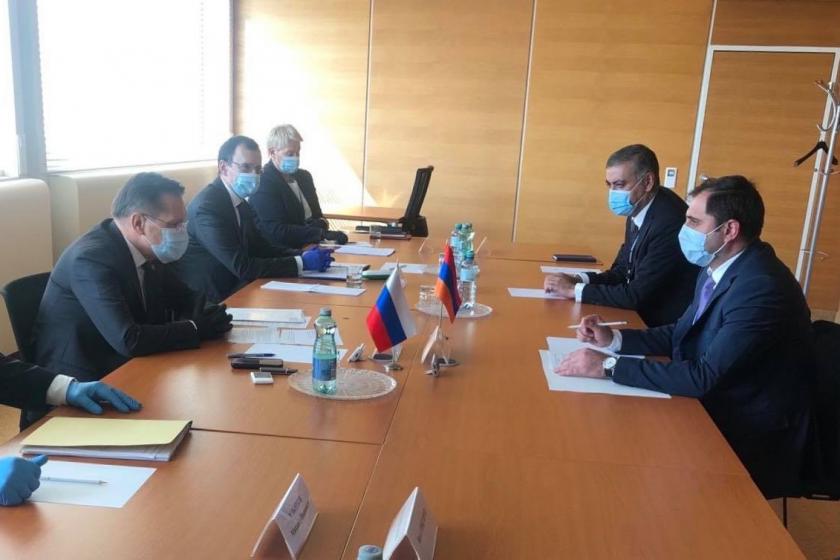 Սուրեն Պապիկյանը Վիեննայում  հանդիպել է ՌՈՍԱՏՈՄ-ի գլխավոր տնօրենի հետ