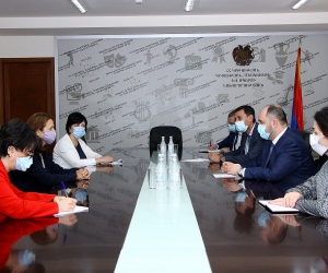 ԿԳՄՍ նախարար Ա.Հարությունյանն ընդունել է Հայաստանում ՄԱԿ-ի մանկական հիմնադրամի նորանշանակ ներկայացուցչին