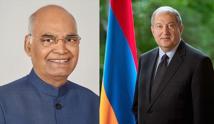Indian President: “India and Armenia are united by warm and friendly ties"