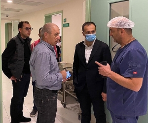 Armenian Health Minister in Artsakh to Check On Wounded Soldiers