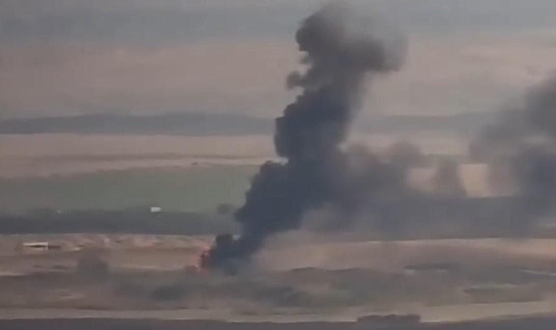 Армянские вооруженные силы заняли азербайджанскую позицию (видео)