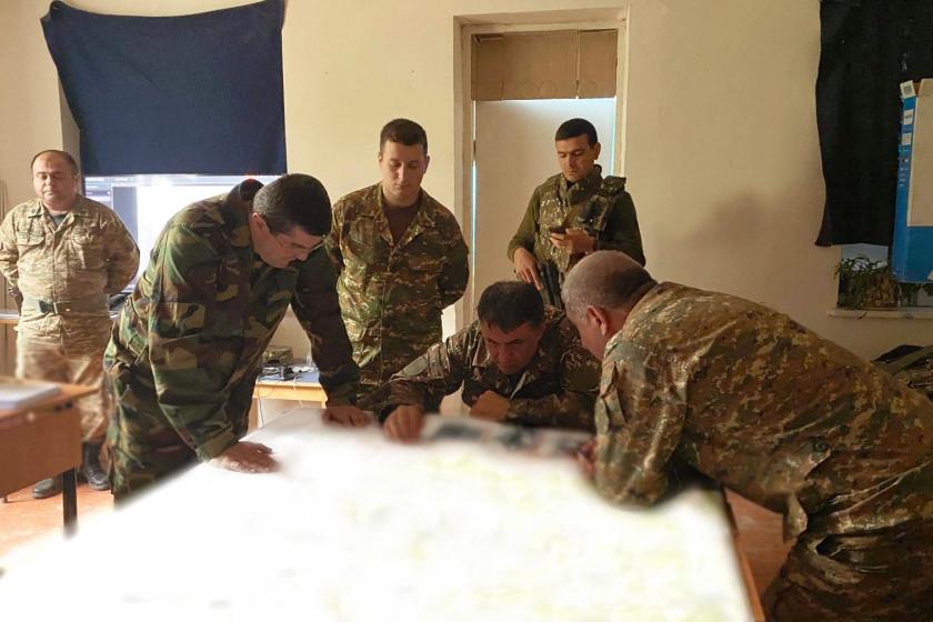 Араик Арутюнян побывал на южном участке передовой 
