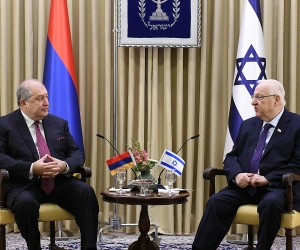 Armenian President Tells Israeli President to Halt Arms Sales to Azerbaijan