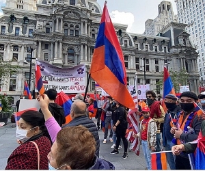 Philadelphia Armenians Denounce Azerbaijani-Turkish Aggression