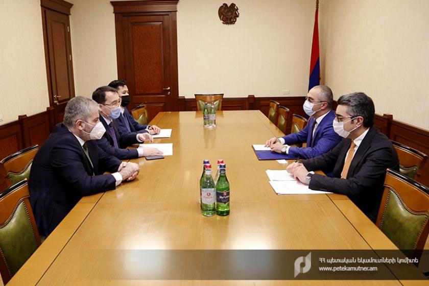 ՊԵԿ նախագահ Էդվարդ Հովհաննիսյանն ընդունել է ԵՏՀ տնտեսական և ֆինանսական հարցերով կոլեգիայի անդամ Տիմուր Ժակսիլիկովին
