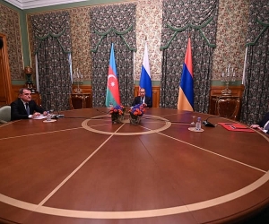 Հայաստանի, Ադրբեջանի և Ռուսաստանի արտգործնախարարների ճեպազրույցը (ուղիղ)