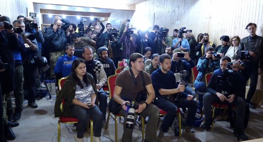 Press Conference of Artsakh President Arayik Harutyunyan