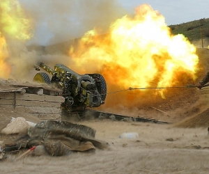 Azerbaijan Resumes Shellling Along the Line of Contact