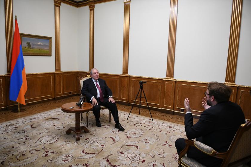 Armenian President: Stepanakert Resembles German Cities Bombed in WWII