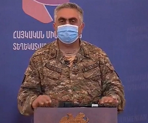Արծրուն Հովհաննիսյանի ճեպազրույցը